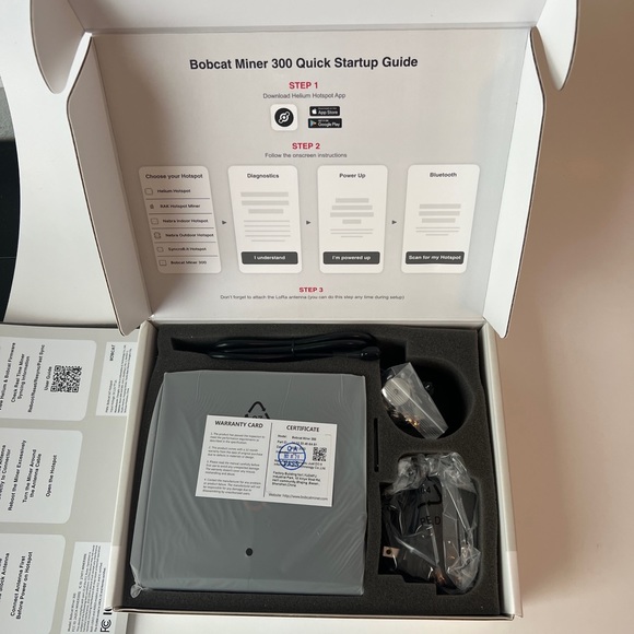 Bobcat mine New! In - Hand - Bobcat Miner 300 Helium Hotspot HNT. Fast Shipping - Picture 4 of 5